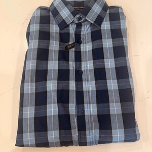 Buffalo David Bitton Men’s Slim Fit Plaid Button Up‎ Shirt Office Holidays